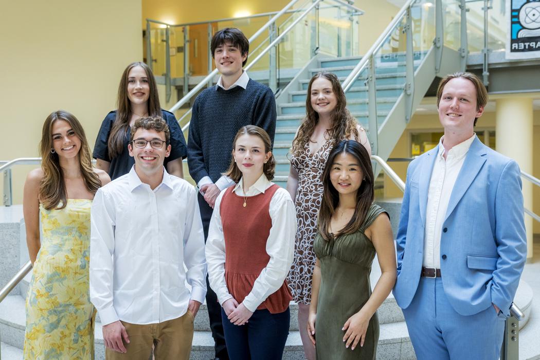 Fulbright winners on campus